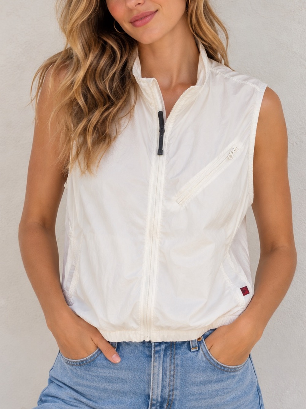 Woolrich White Vest